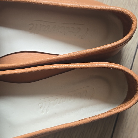 NWOT L'INTERVALLE Tan Leather Loafers Sz Eu 36 - Picture 7 of 8